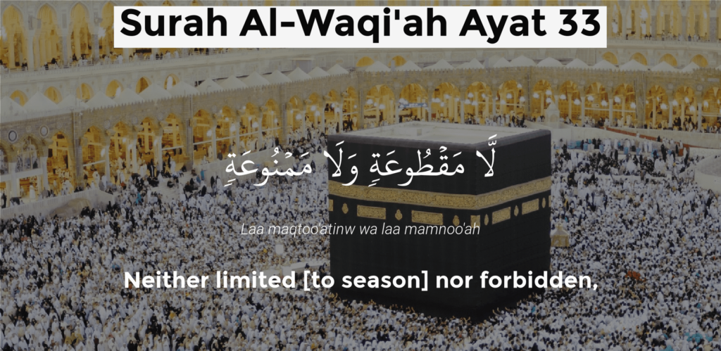 Benefits of Surah Al Waqiah