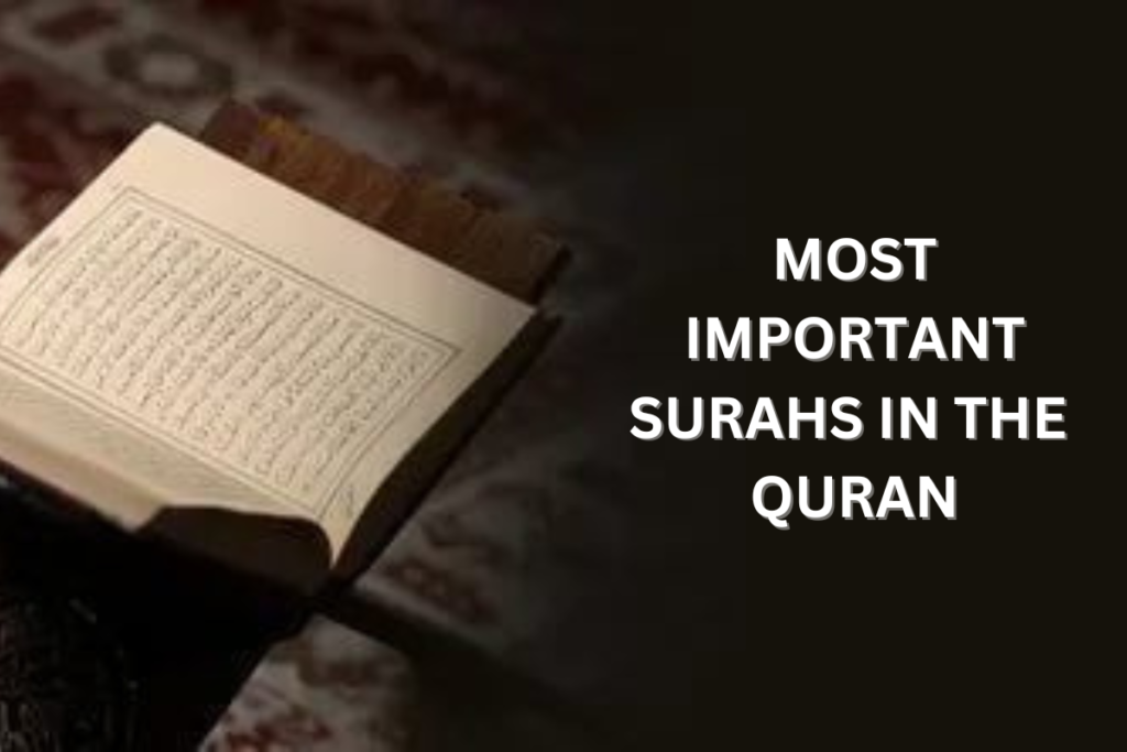 Most important surahs in the Quran